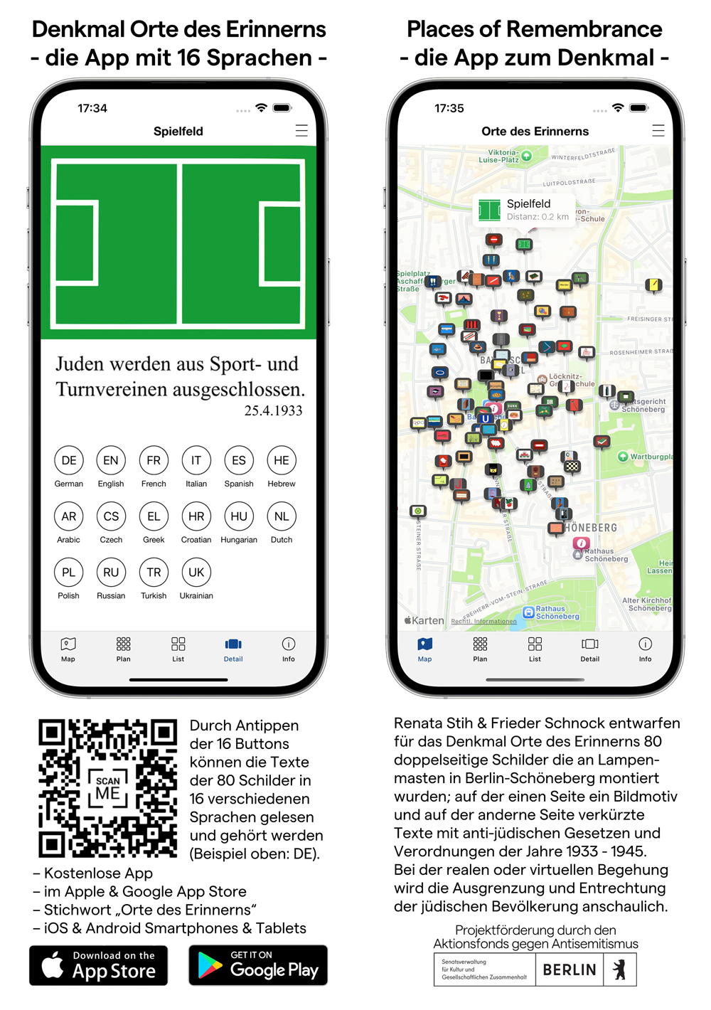 App & 16 languages